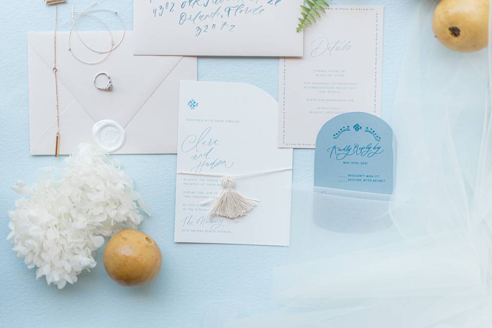 Flat lay details - Madison Leigh Photography