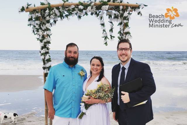 Beach Wedding Minister