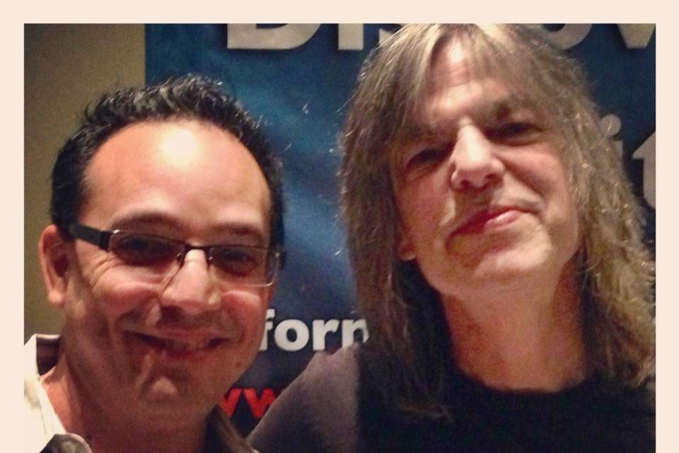 With Mike Stern