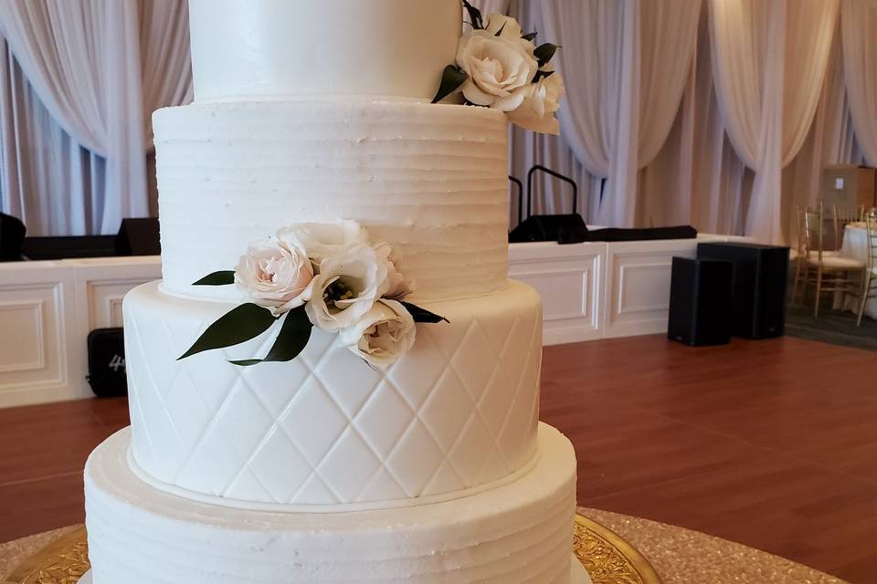 4-tier mixed patterns chic