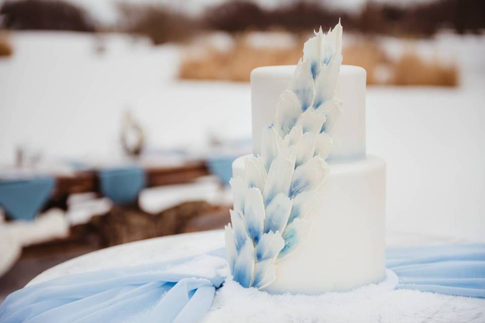 Icicles Cake