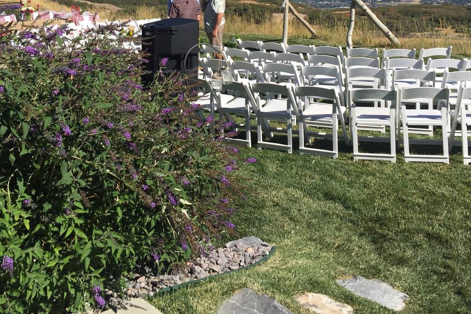 South Mountain, Draper Utah Wedding Ceremony and Reception