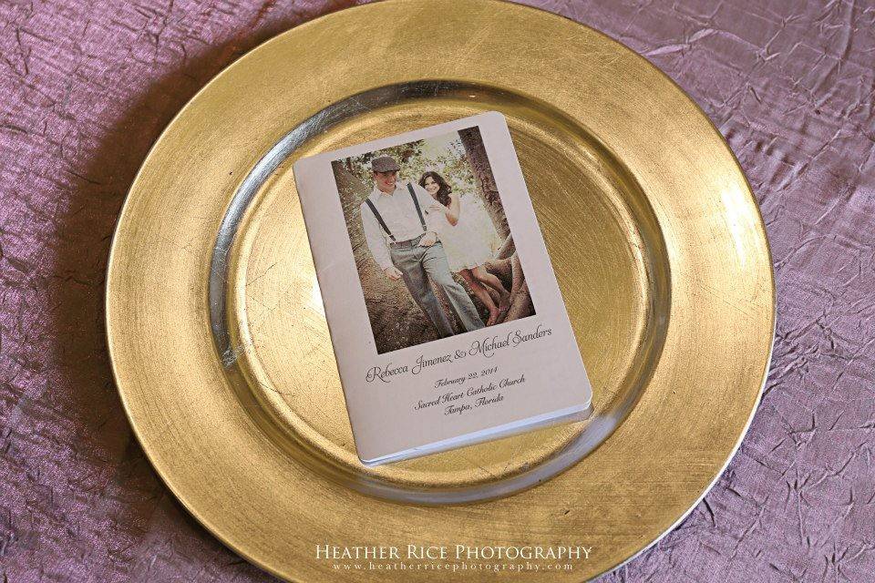 Wedding programs