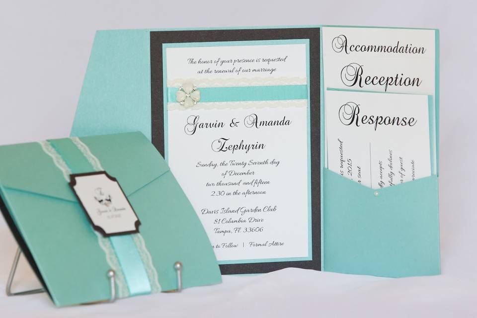 Wedding Pockets Invitations