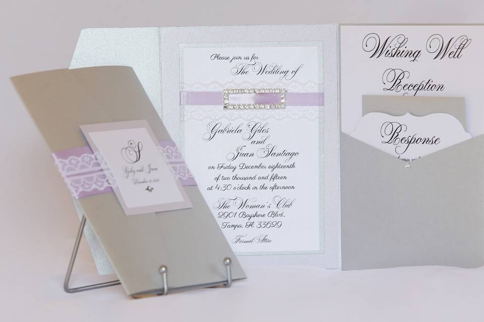 Wedding Pockets Invitations