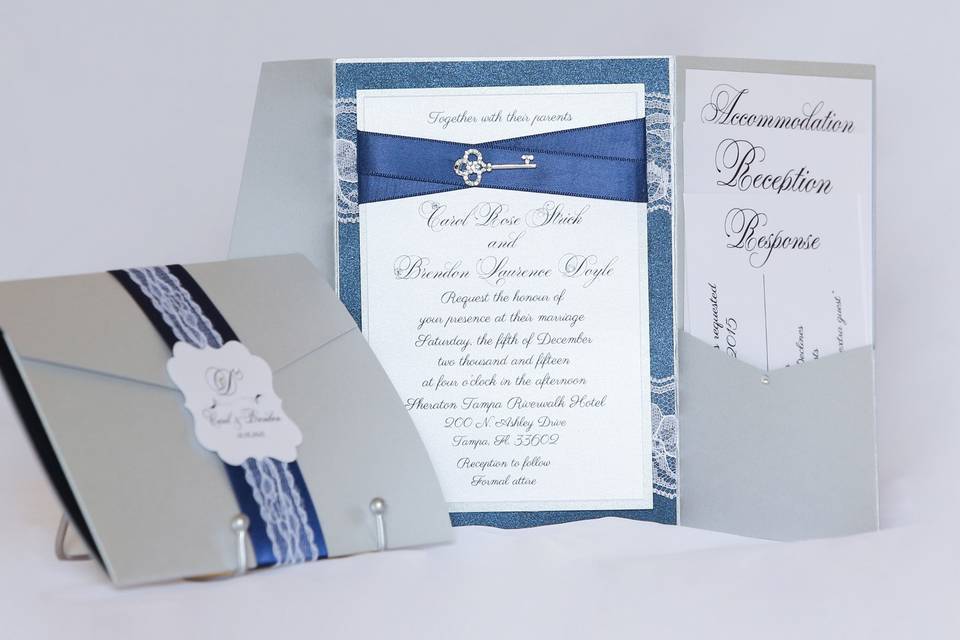 Wedding Pockets Invitations