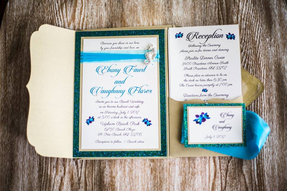 Wedding invitation