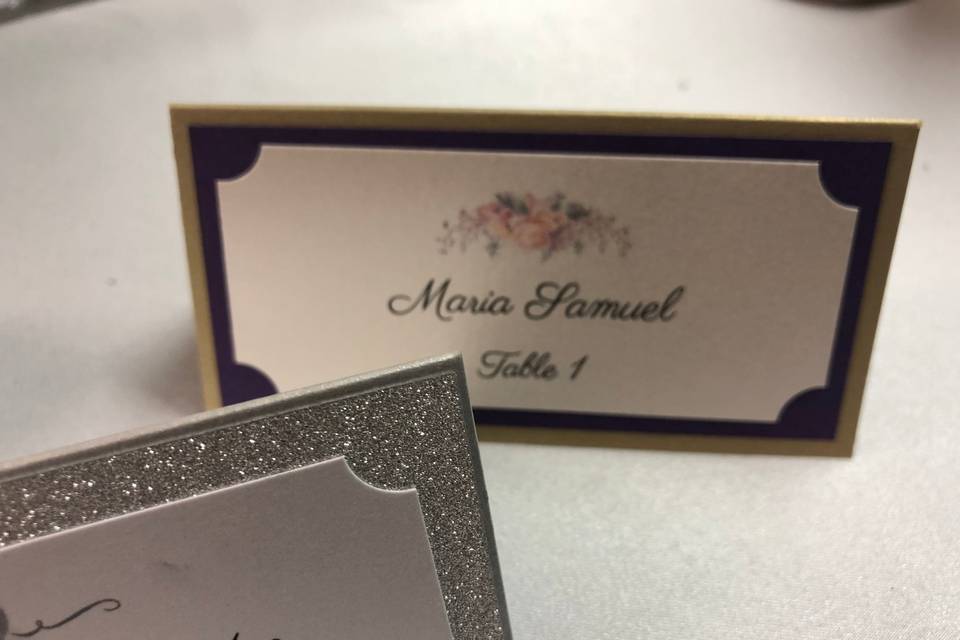 Place cards