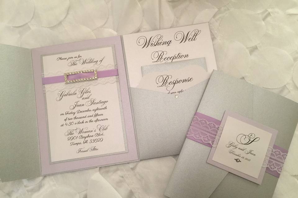 Pocket invitations