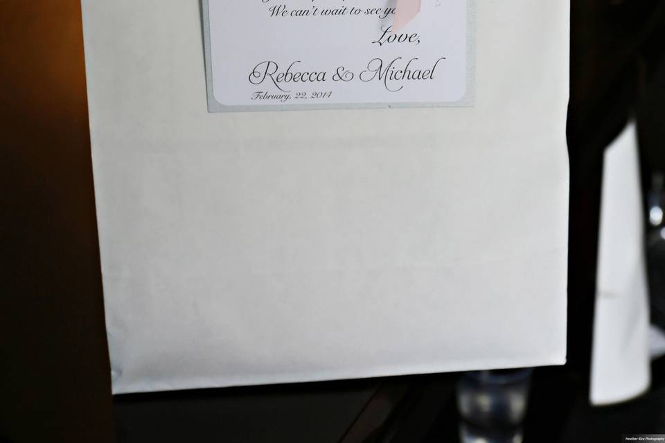 Wedding welcome bags