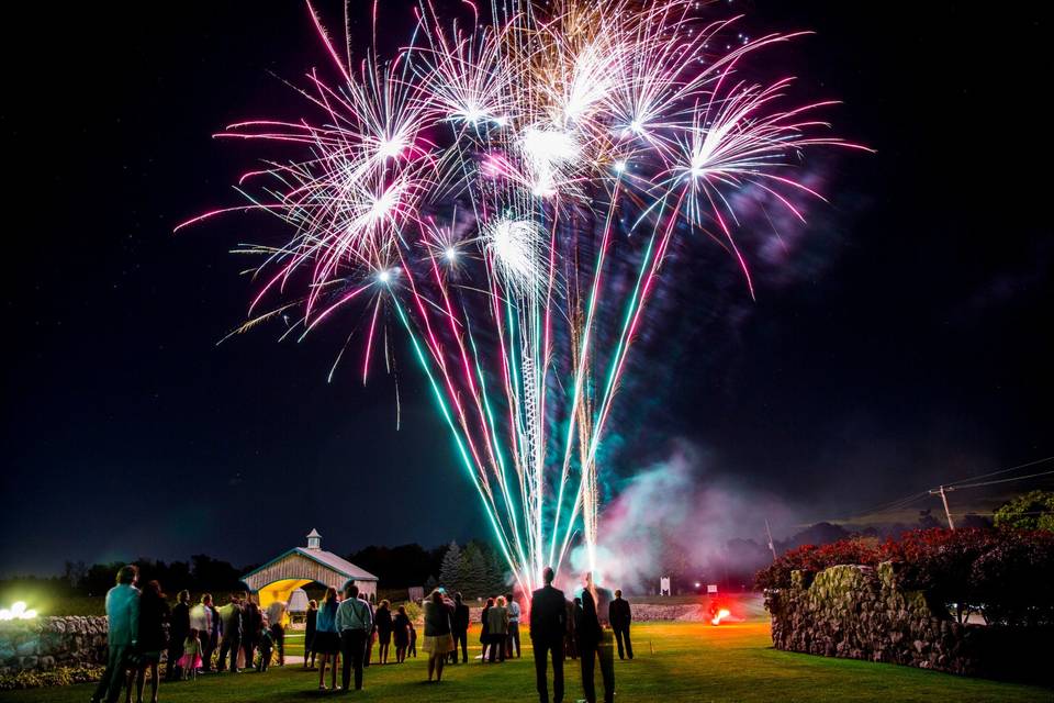 Wedding Fireworks