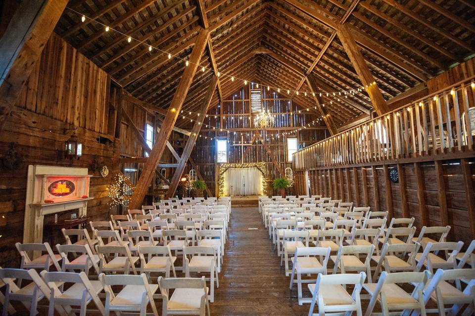 Barn ceremony