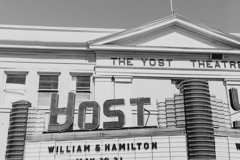 Yost black and white