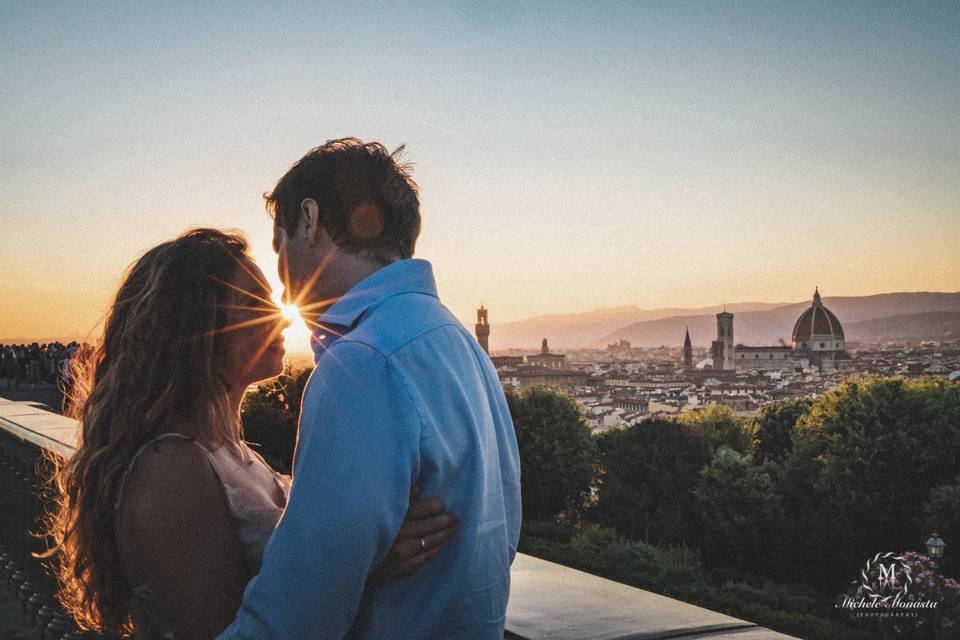 Engagement in Florence