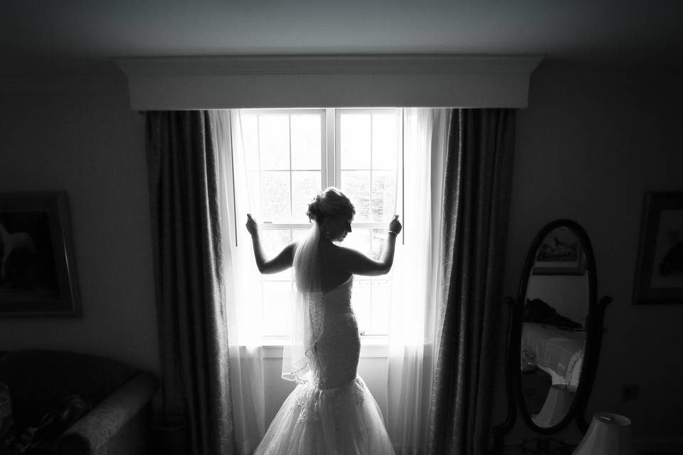 Bride's portrait