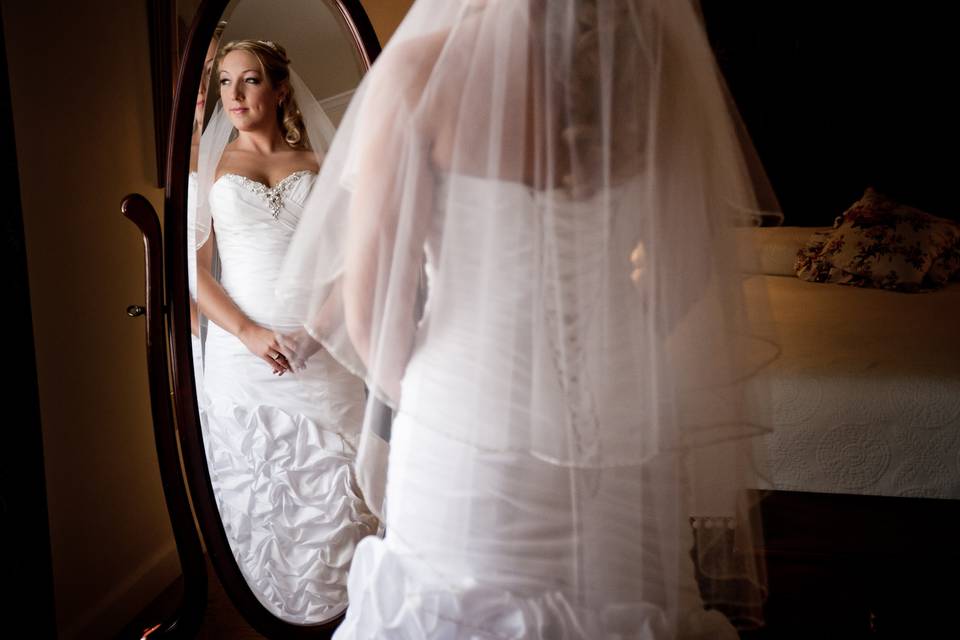 Bride's portrait