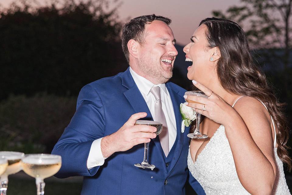 Champagne toast