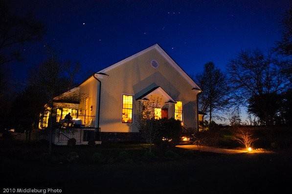 The hall at night