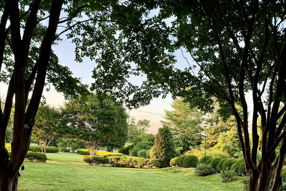 Garden entrance