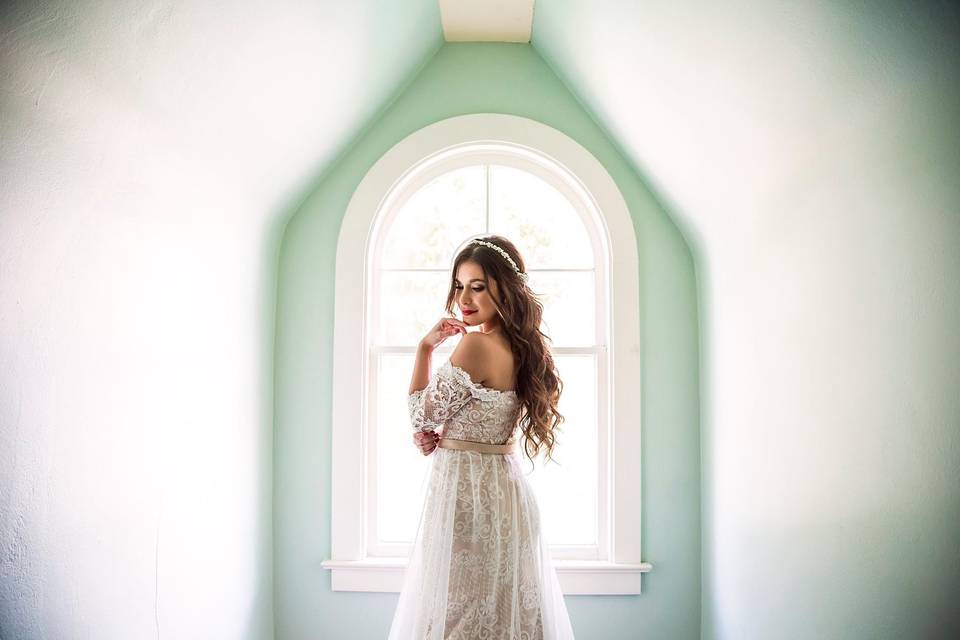 Bridal portrait