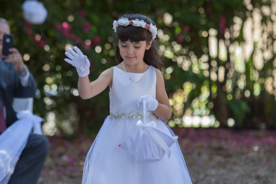 Flower Girl with Style!