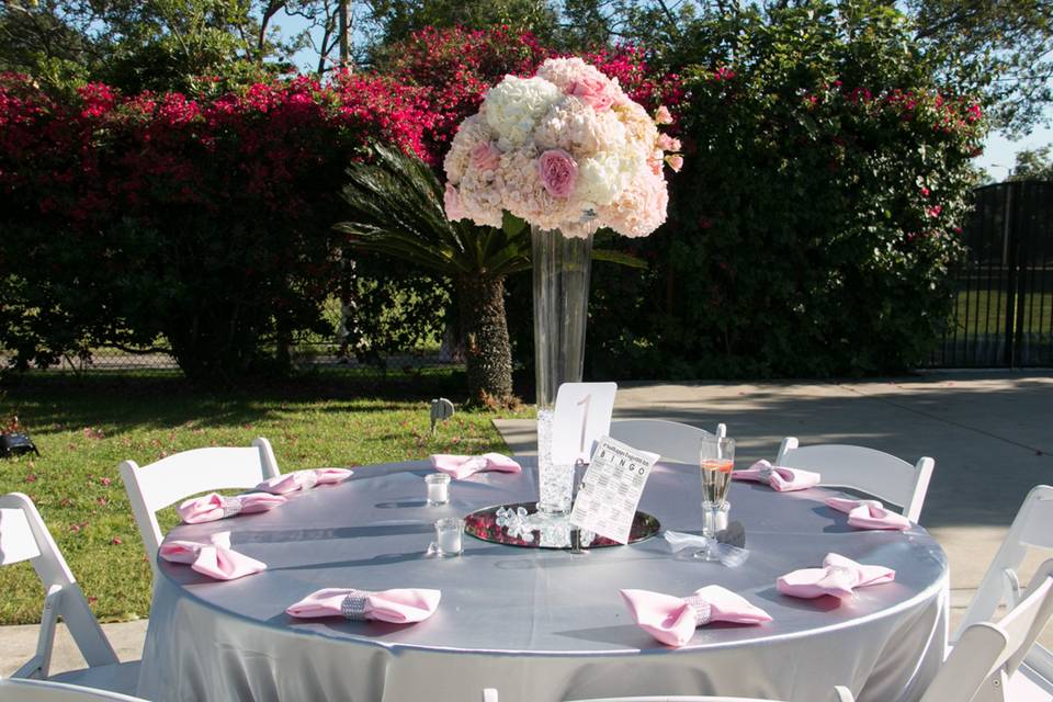 Glam Table setting