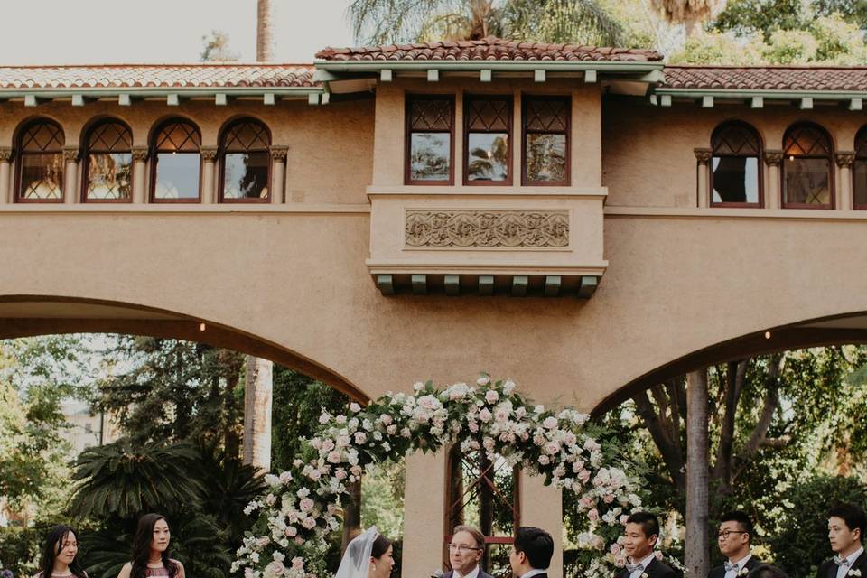 Outdoor ceremony