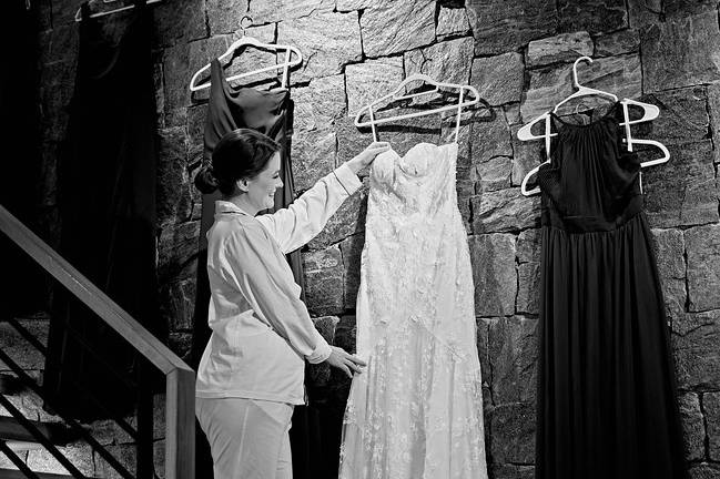 Bride Getting ready