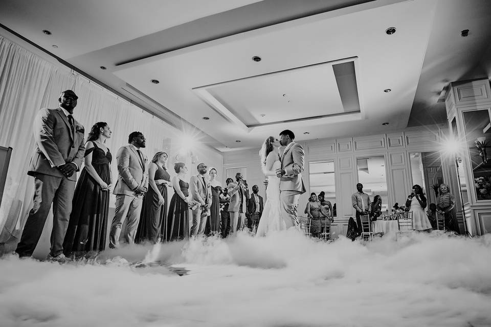 Bride and Groom First Dance