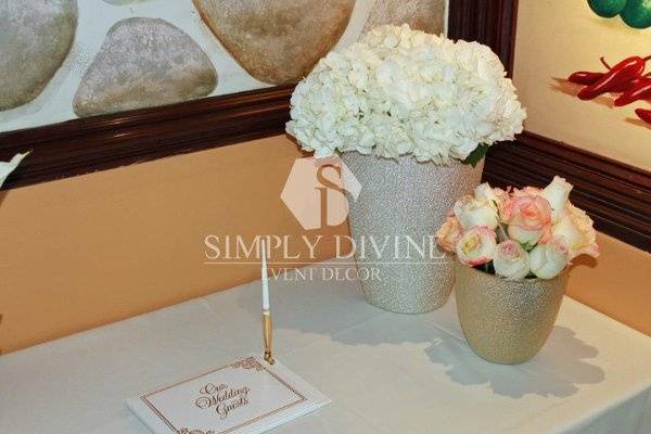 Simply Divine Event Decor