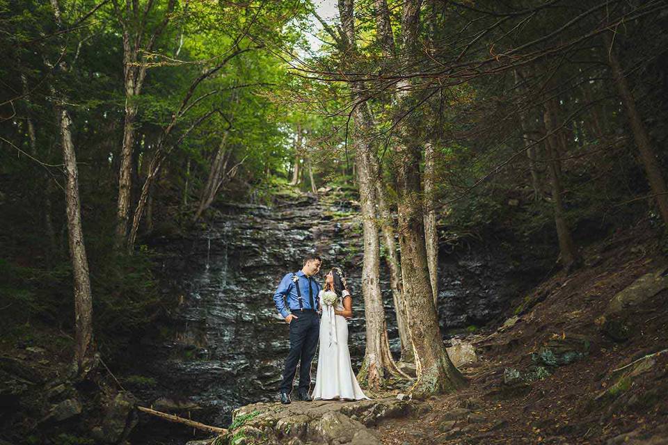 Pocono Waterfall