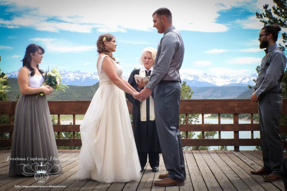 Ceremony in Ouray CO