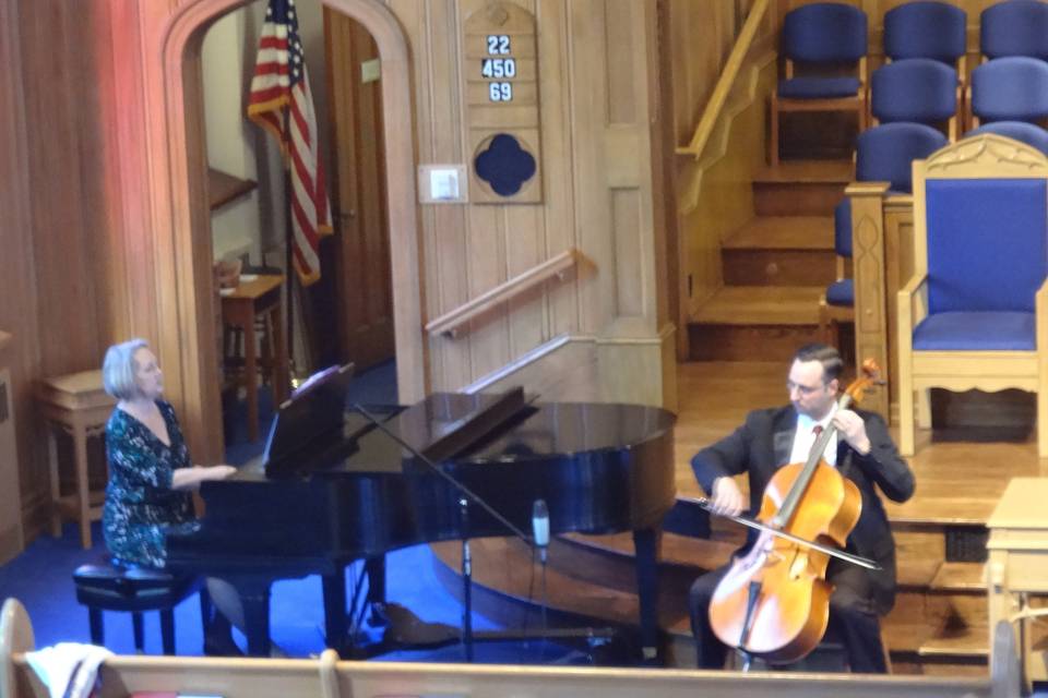 Piano and cello duet