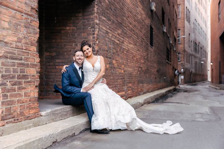 Downtown cleveland wedding