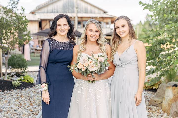 White birch barn wedding