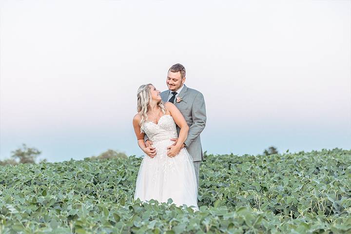 White birch barn wedding