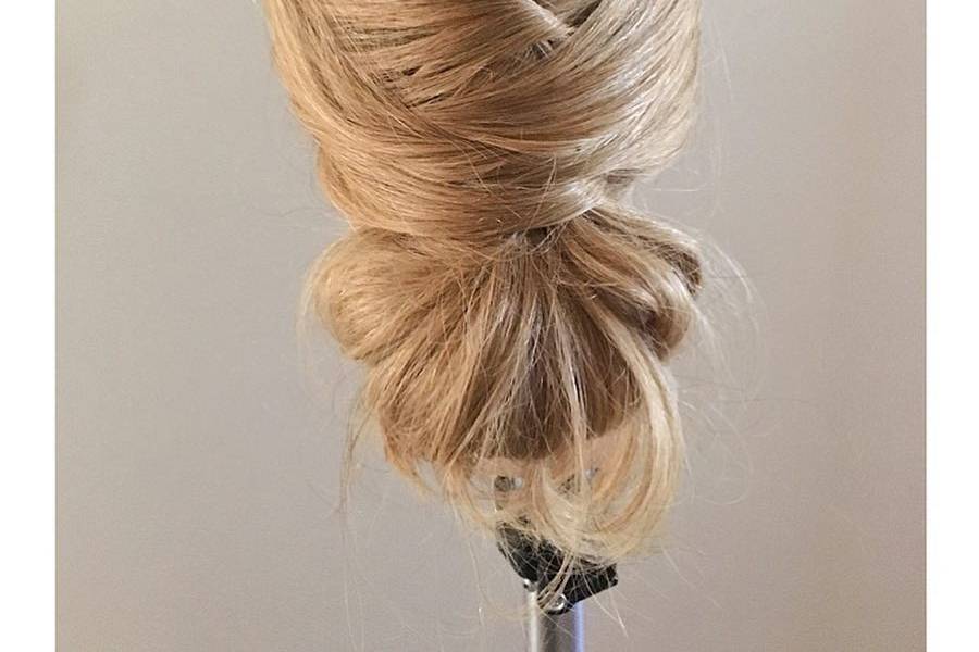 Soft updo