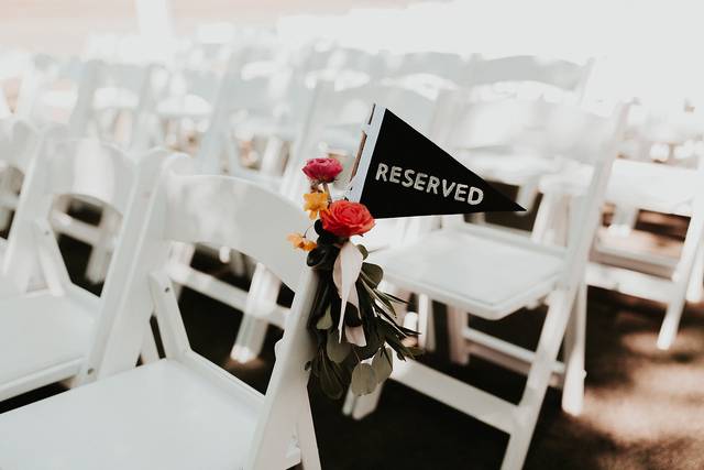 White chairs
