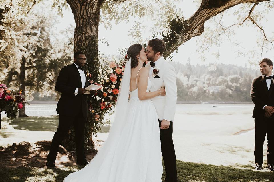 The first kiss