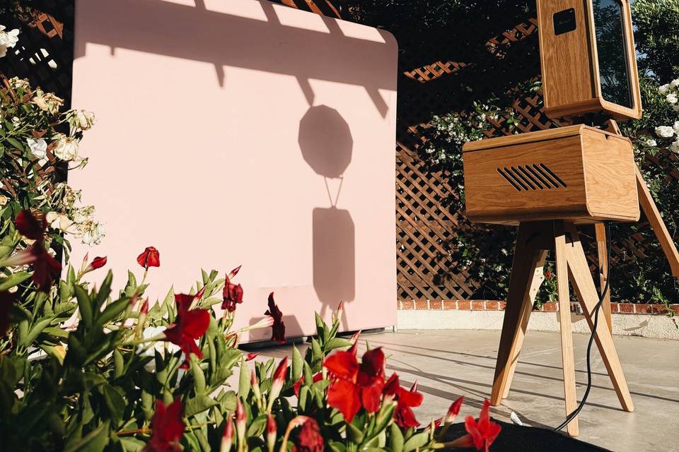 Vintage booth