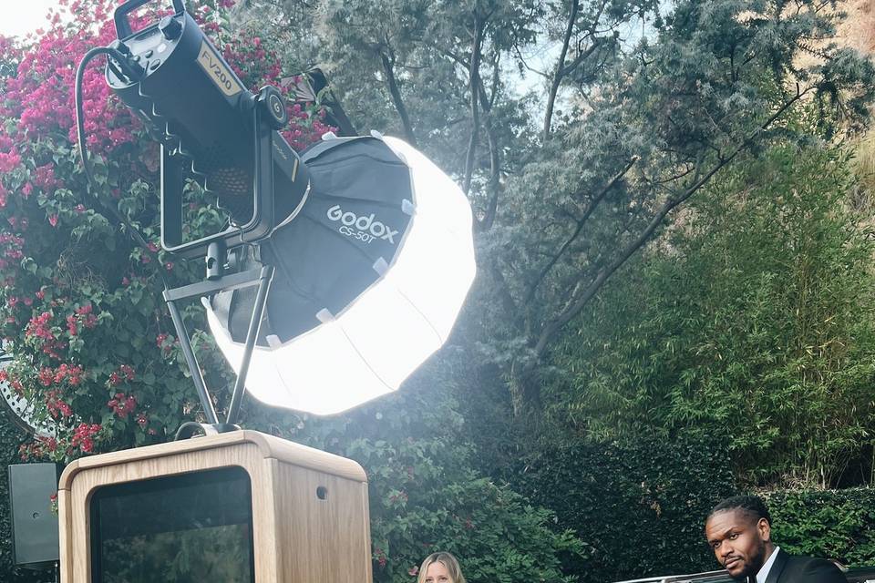 Behind the scenes