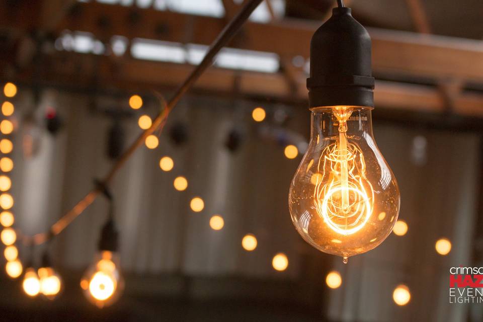 Antique string lights