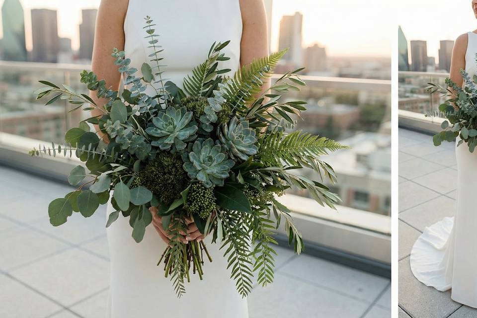 Bridal-bouquet-lavender-fields