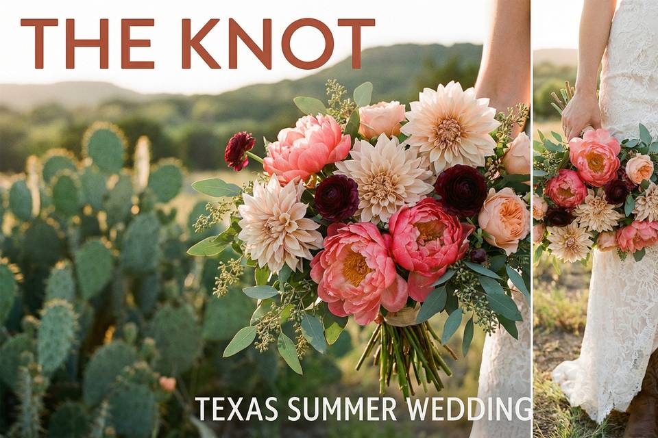 Bridal-bouquet-romantic-cascad