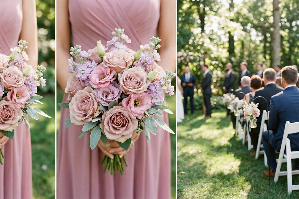 Bridal-bouquet-terracotta-suns
