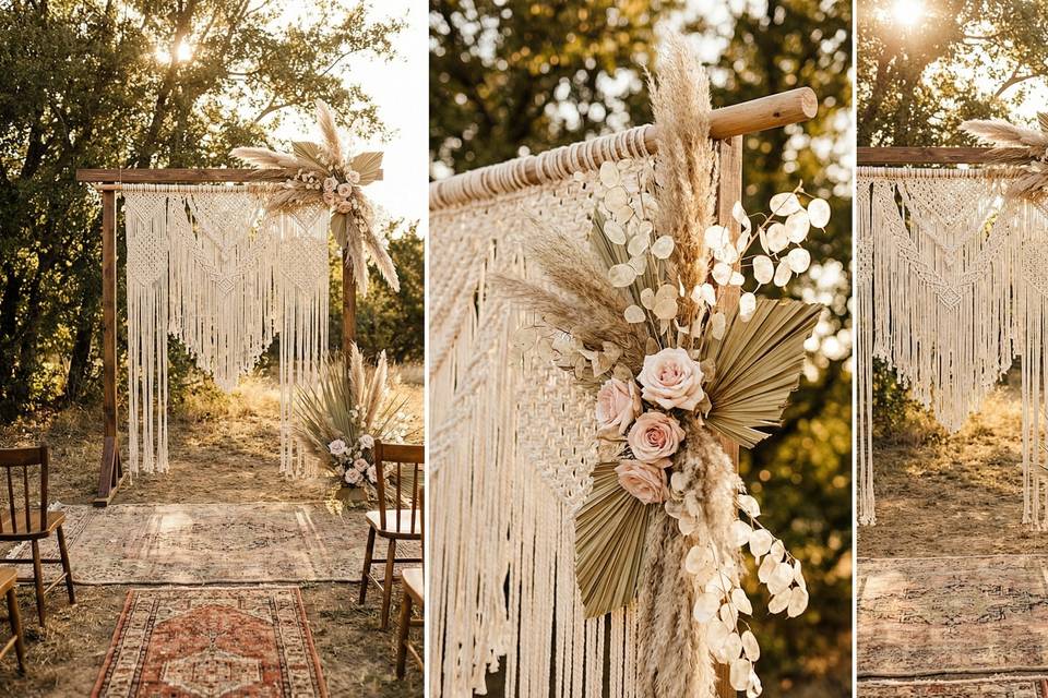 Ceremony-arch-romantic-roses