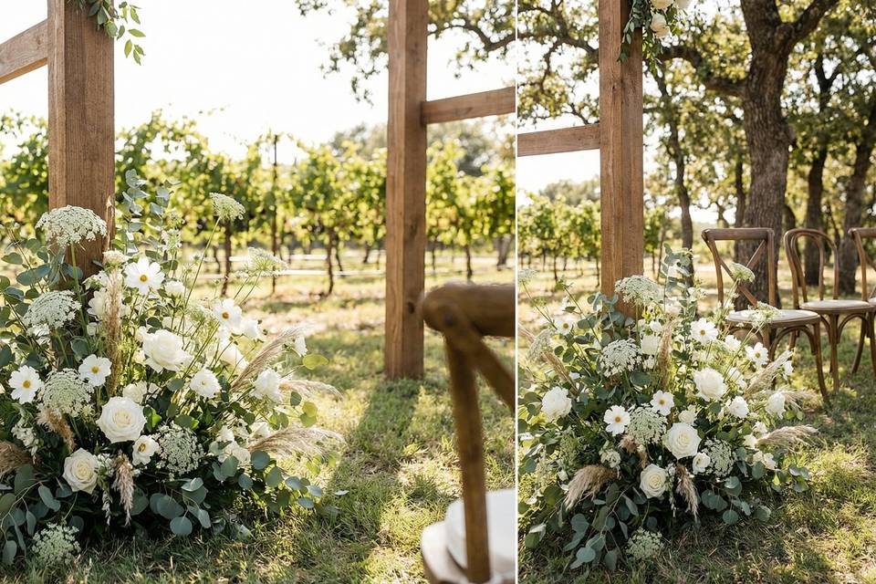 Ceremony-greenery-minimal