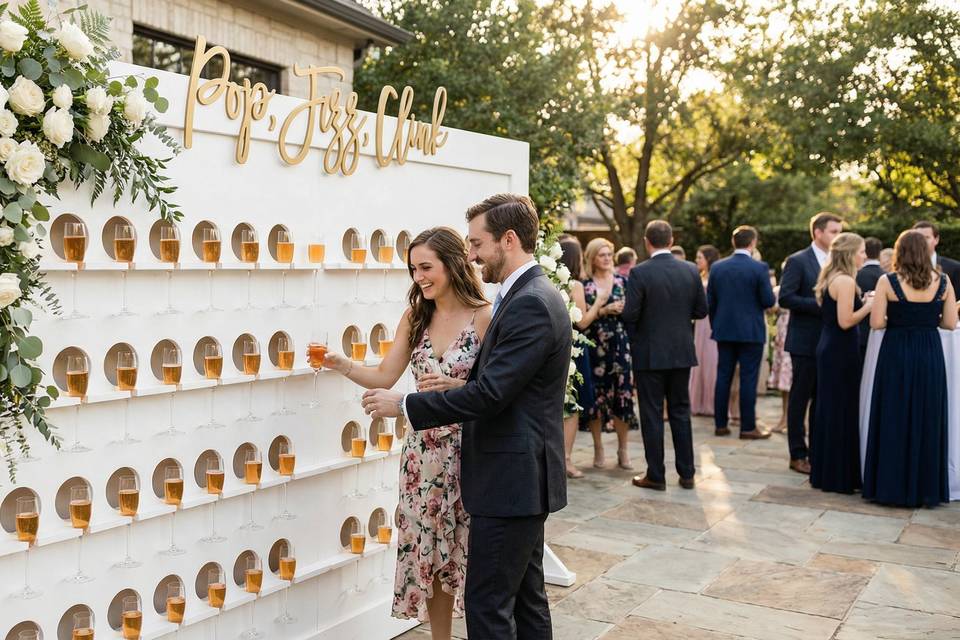 Reception-cake-table