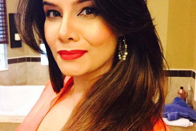 Stunning red lip