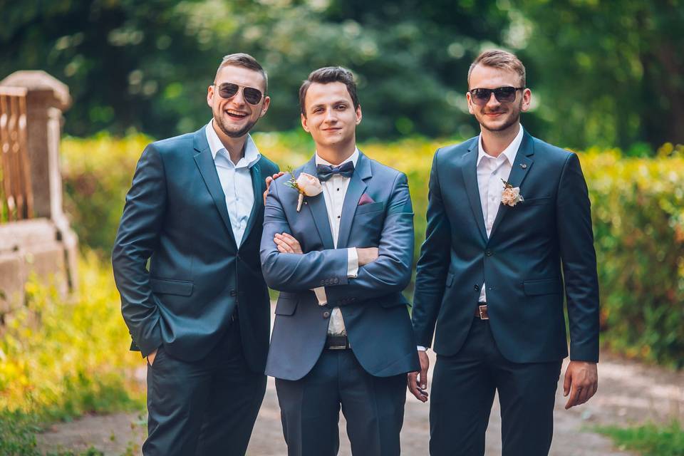 Groom and Groomsmen